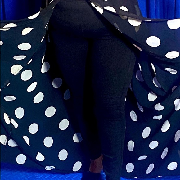 Banjara Polkadot Open Front Cover Up Kimono, NWOT - Picture 4 of 10